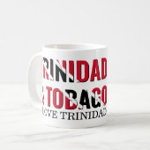 TRINIDAD 60 Jahre Unabhängigkeit Kaffeetasse (Vorderseite Links)