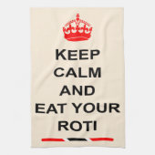 Trinidad and Tobago behalten Ruhe und essen Ihr Handtuch (Vertikal)