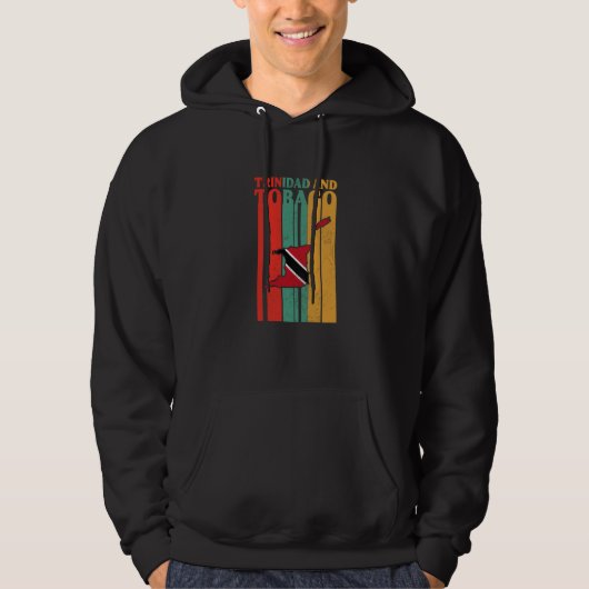 Trinidad And Tobago Caribbean Pride and Heritage Hoodie (Vorderseite)