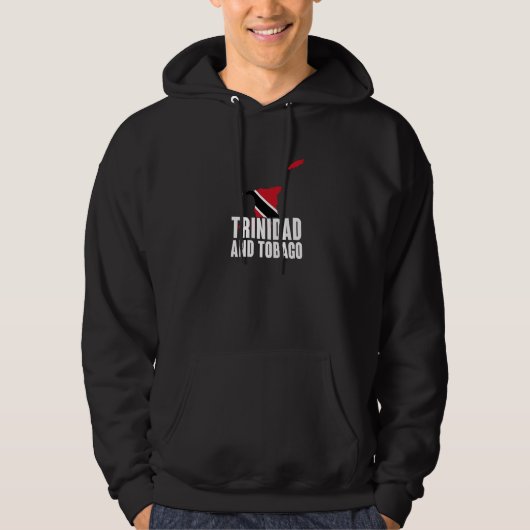 Trinidad And Tobago Caribbean Pride and Heritage   Hoodie (Vorderseite)