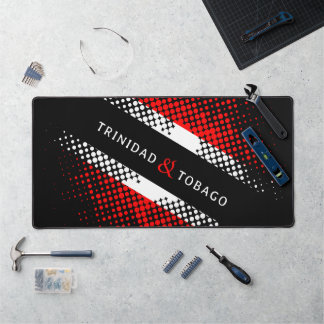 Trinidad and Tobago Dot Pattern Flag  Schreibtischunterlage
