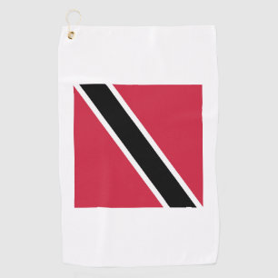 Trinidad and Tobago Flag Emblem Golfhandtuch