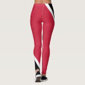 Trinidad and Tobago Flag Emblem Leggings (Rückseite)