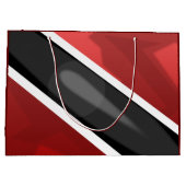 Trinidad and Tobago Flag Gift Bag Große Geschenktüte (Rückseite)