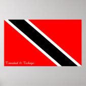 Trinidad and Tobago Flag Poster (Vorne)