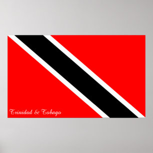 Trinidad and Tobago Flag Poster