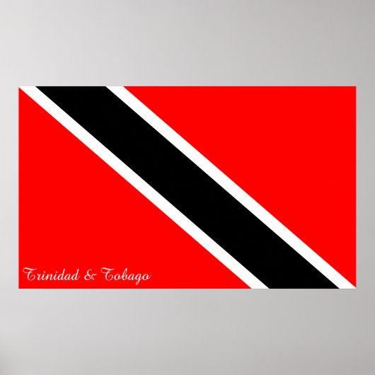 Trinidad and Tobago Flag Poster (Vorne)