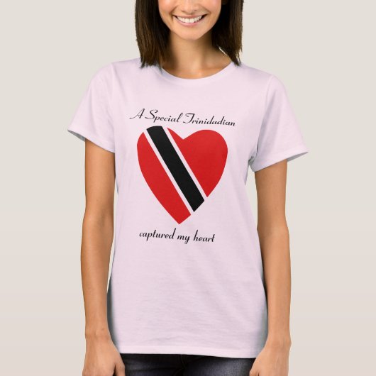 Trinidad- and Tobagoflaggen-Schatz-T - Shirt (Vorderseite)