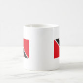 Trinidad- and Tobagoflaggen-Tasse Kaffeetasse (Mittel)