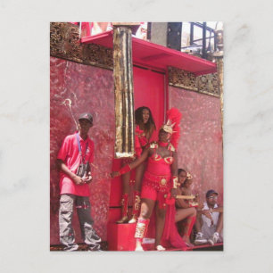 Trinidad Carnival 2006 Postkarte