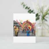 Trinidad Carnival Postkarte (Stehend Vorderseite)