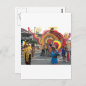 Trinidad Carnival Postkarte (Vorne/Hinten)