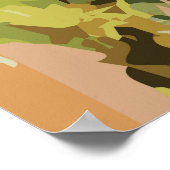 Trinidad Cartoon Reiseplakat Poster (Ecke)