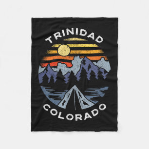 Trinidad Colorado Berge Urlaub Camping Fleecedecke