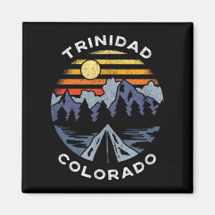 Trinidad Colorado Berge Urlaub Camping Magnet