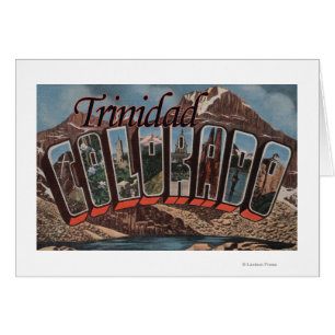 Trinidad, Colorado - große Buchstabe-Szenen