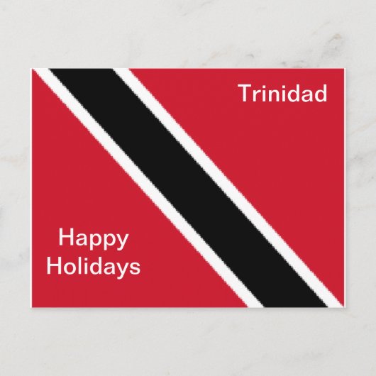 Trinidad Feiertagspostkarte (Vorderseite)