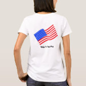 Trinidad_flag, Argentina_flag, Trinidad und Arg… T-Shirt (Rückseite)
