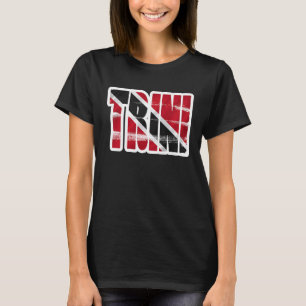 Trinidad Flag Carnival Soca Trini Fete Trinidad un T-Shirt