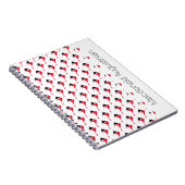 TRINIDAD FLAG Custom Add Name Notebook Journal Notizblock (Rechte Seite)