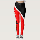 TRINIDAD FLAG LEGGINGS VON. HAVIC ACD (Vorderseite)