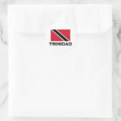 Trinidad Flag Runder Aufkleber (Tasche)