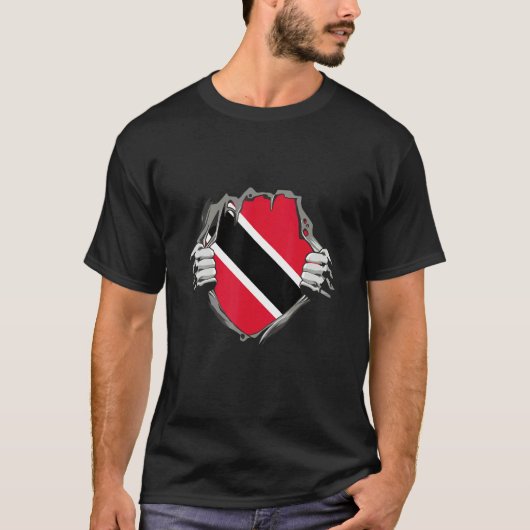 Trinidad Flag T-Shirt (Vorderseite)