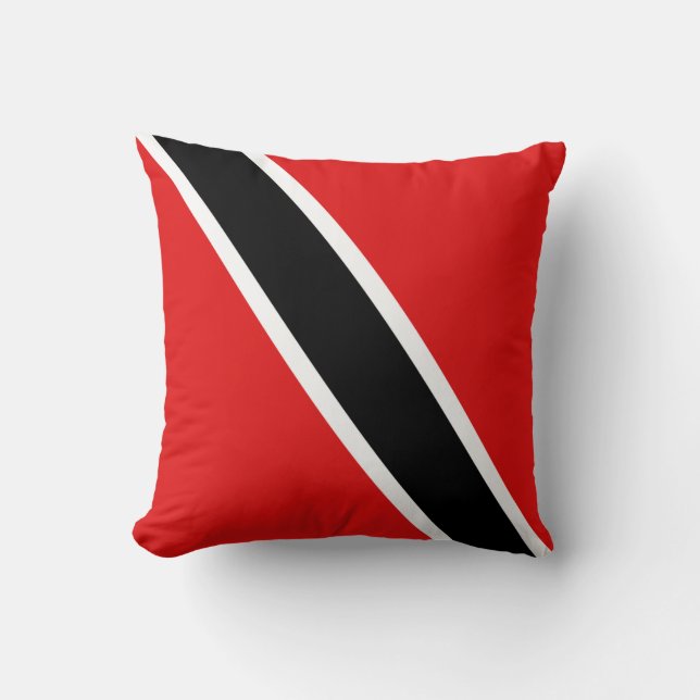 Trinidad Flag x Flag Kissen (Vorderseite)