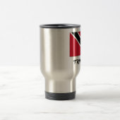 Trinidad-Flagge Reisebecher (Mittel)