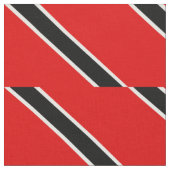 Trinidad-Flaggen-Gewebe Stoff (Nahaufnahme)