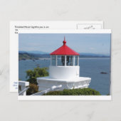 Trinidad Head Lighthouse Postkarte (Vorne/Hinten)