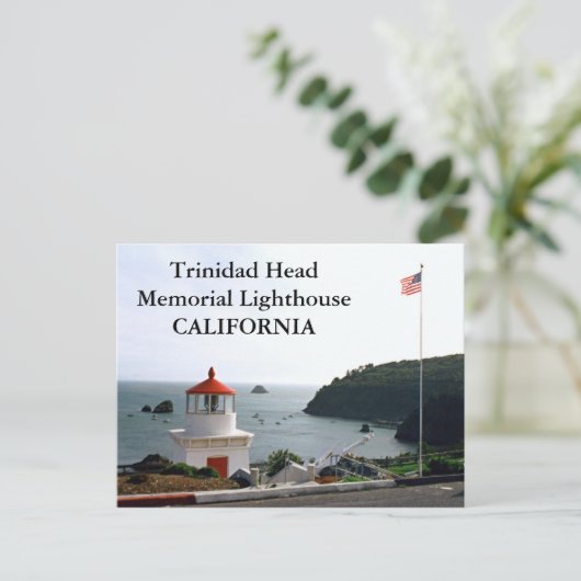 Trinidad Head Memorial Lighthouse, California Post Postkarte (Stehend Vorderseite)