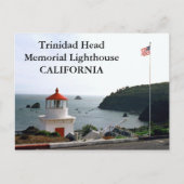 Trinidad Head Memorial Lighthouse, California Post Postkarte (Vorderseite)