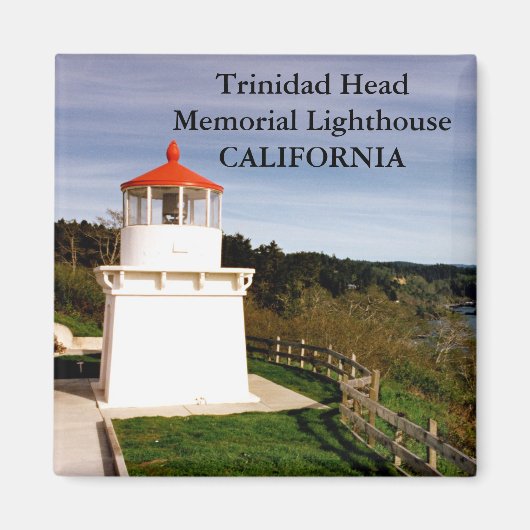 Trinidad Head Memorial Lighthouse, Kalifornien Mag Magnet (Vorne)