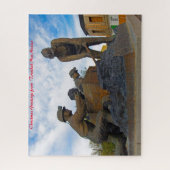 Trinidad New Mexico.Weihnachtsgrüße Puzzle (Vertikal)