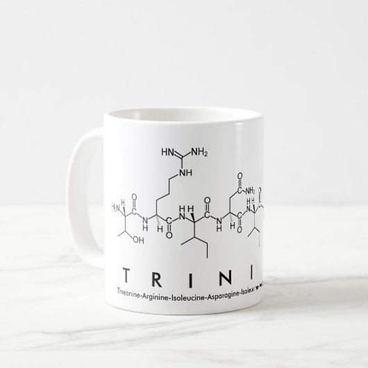Trinidad Peptidname Tasse (Vorderseite Links)