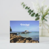 Trinidad Pier Postkarte (Stehend Vorderseite)