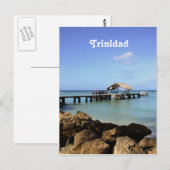 Trinidad Pier Postkarte (Vorne/Hinten)