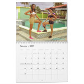 Trinidad-/Riobrasilien Karnevals-Kalender Kalender (Feb 2027)