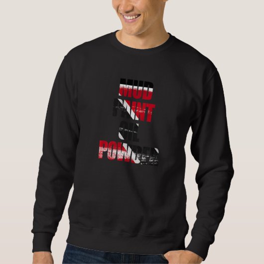 Trinidad Roots Trinidad Carnival J'overt Trinidad Sweatshirt (Vorderseite)