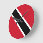 Trinidad Runde Wanduhr (Winkel)