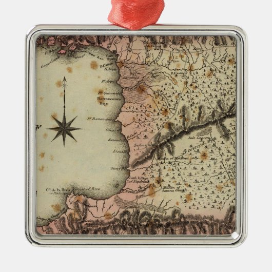 Trinidad Silbernes Ornament (Vorne)