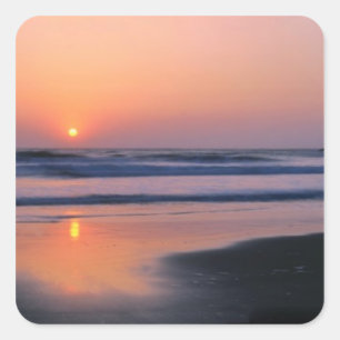 Trinidad State Beach, Kalifornien. USA. Meer 2 Quadratischer Aufkleber