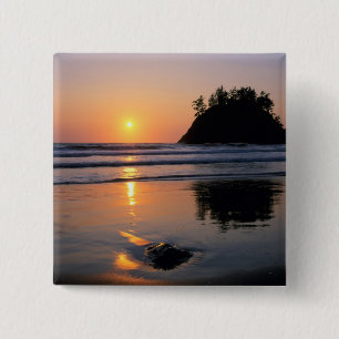 Trinidad State Beach, Kalifornien. USA. Meer Button