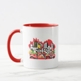 Trinidad Tasse Karibische Flagge Trinidad Gesc