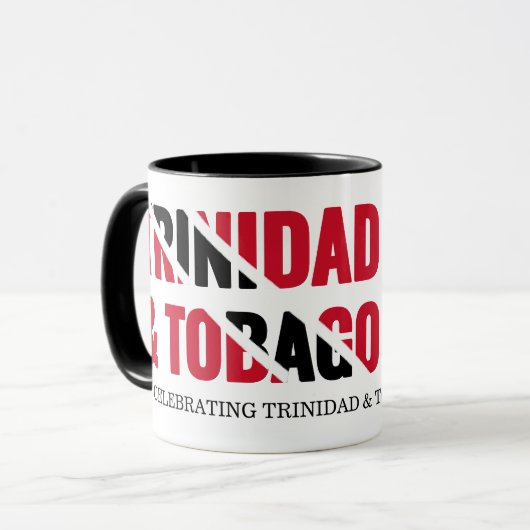 TRINIDAD TOBAGO 60. feiern Tasse (Vorderseite Links)
