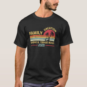 Trinidad & Tobago Beach Familienurlaub 2025 Match T-Shirt