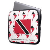 TRINIDAD TOBAGO Christlich Laptopschutzhülle (Vorderseite Links)