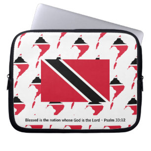 TRINIDAD TOBAGO Christlich Laptopschutzhülle