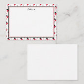 TRINIDAD TOBAGO Christlich Scripting Custom Mitteilungskarte (Vorne/Hinten)